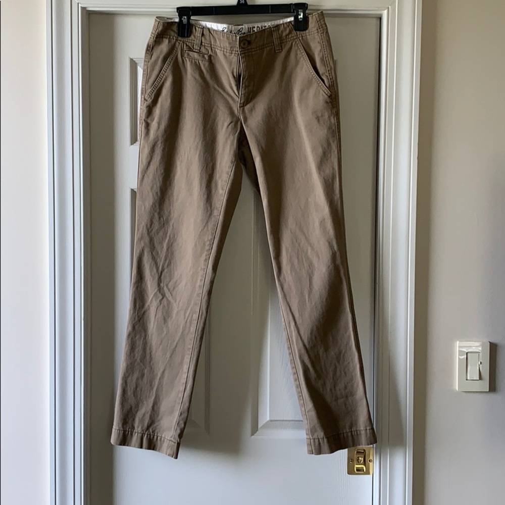 EB straight leg khakis